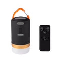 Black remote control camping light with 30 LED lights for outdoor and emergency illumination