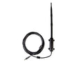Industrial outdoor waterproof network card with black casing and 15DBI antenna for 3000 metre coverage
