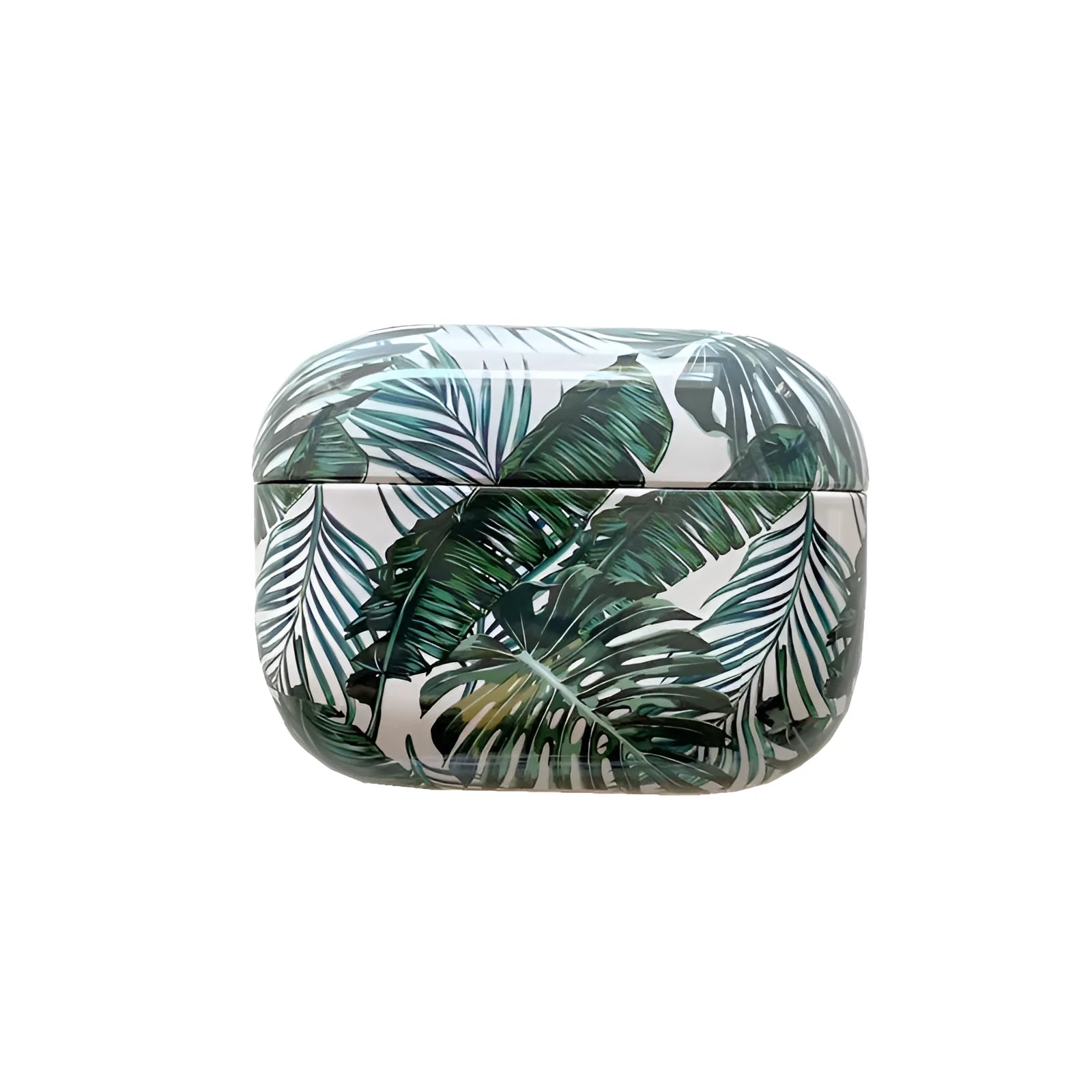 Banana leaves design TPU protective case for Apple AirPods and AirPods Pro in blue and green colour options