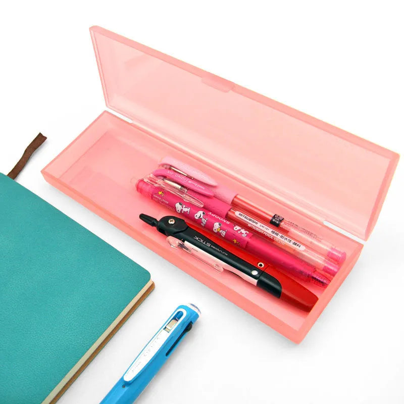 Blue automatic pencil compass with extended legs and protective safety cover next to a mechanical pencil tip.