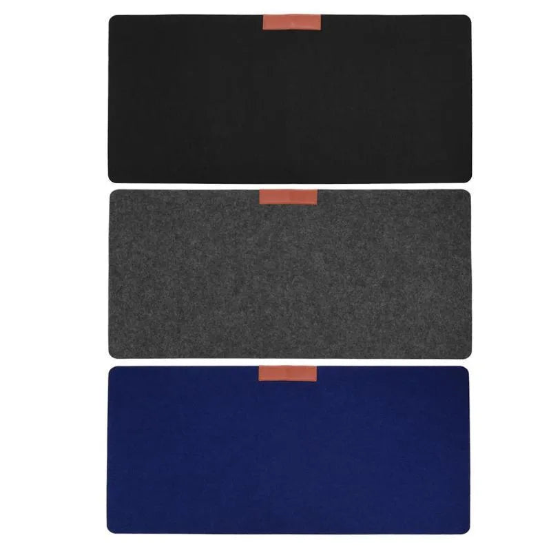 Felt gaming keyboard and mouse pad, single-sided desk mat, available in 30x60cm and 32x70cm