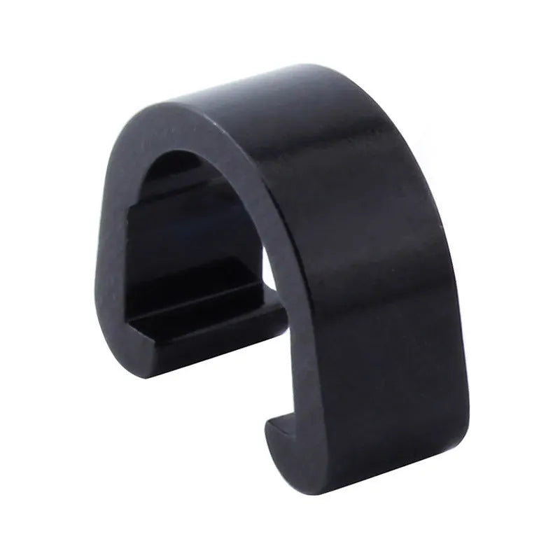 Aluminium alloy C-shaped buckle in multiple colours, showing dimensions of 10.2mm by 13mm by 5mm.