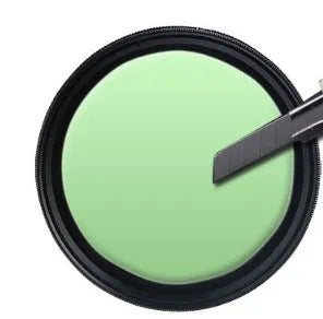 Adjustable multi-diameter ND grayscale camera filter for lens light control