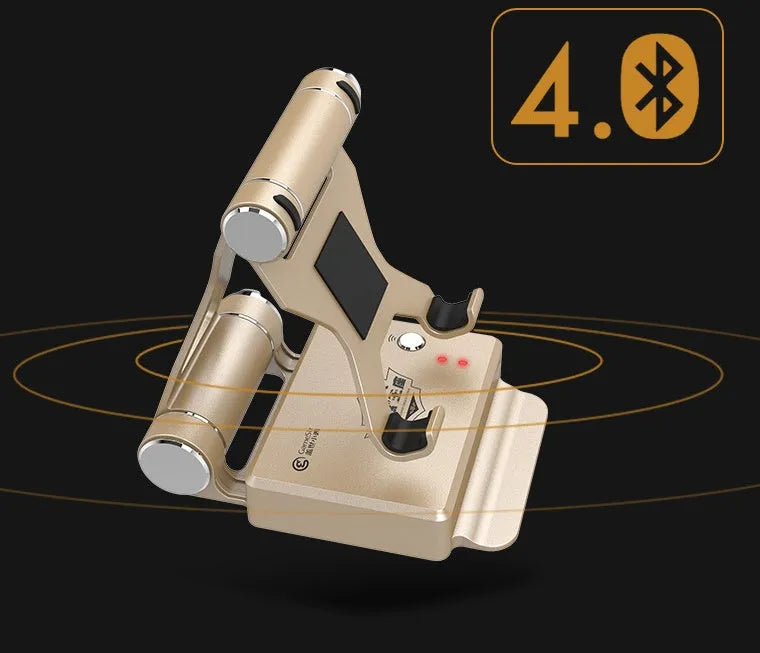 Gamesir X1 Eats the Throne mobile game controller adapter in gold or silvery finish