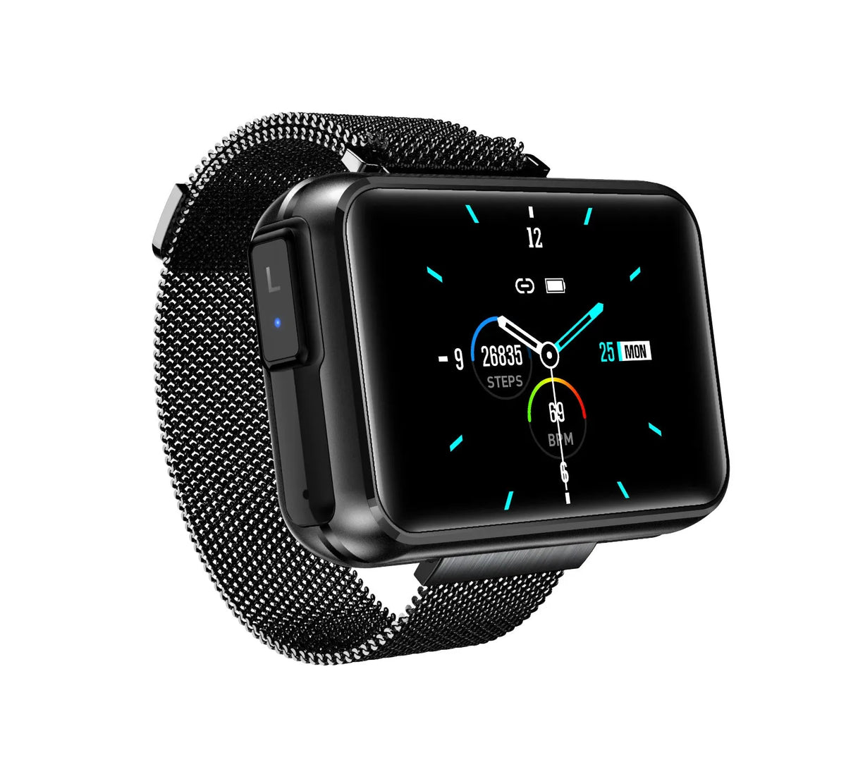 T91 2 in 1 smart watch with Bluetooth headset 1.4-inch touch screen aviation aluminium alloy body