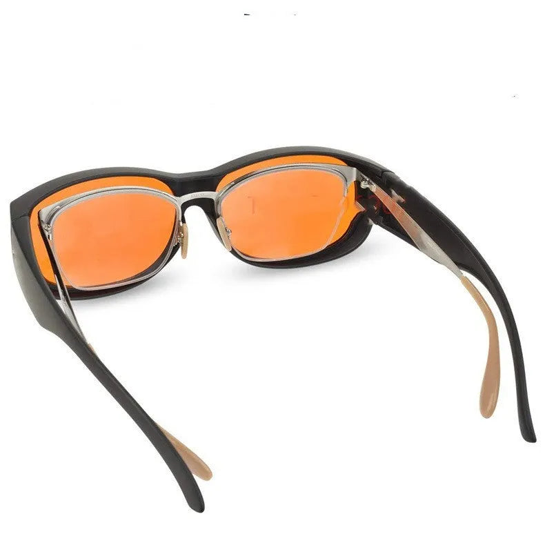 Anti-blue light glasses with PRO lens, PC frame, circle shape, 99% blue light block