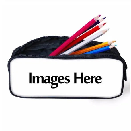 Customized pattern polyester pencil case with flower lanyard, 10x21x4cm, for Huawei P30 P20
