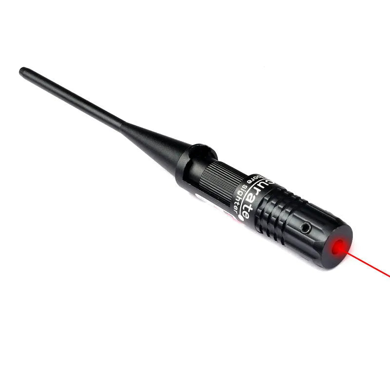 Black matte T6010 aluminium alloy laser calibration device 190mm 80mm 30mm with red or green beam option