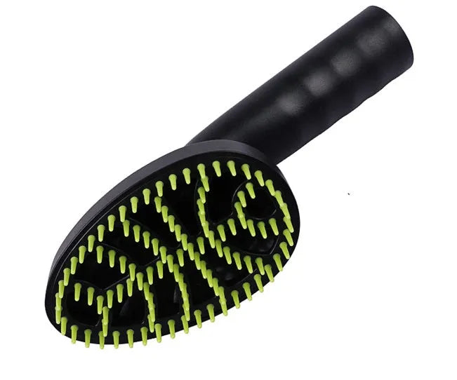 Black pet hair tip brush long handle vacuum accessory with 32mm universal fit