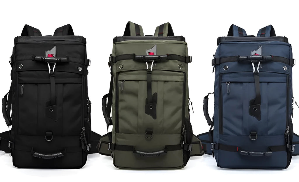 New double shoulder backpack Oxford cloth outdoor hiking large capacity 40L 50L