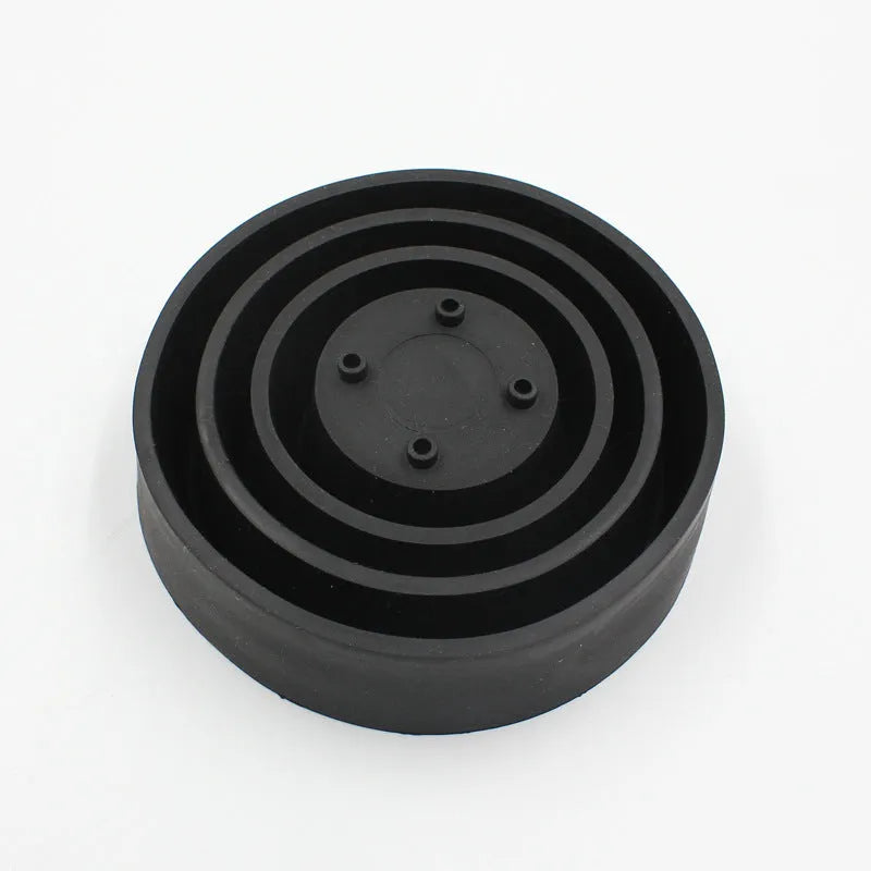 Car headlight silicone dust cover shown in Type A closed and Type B open styles.