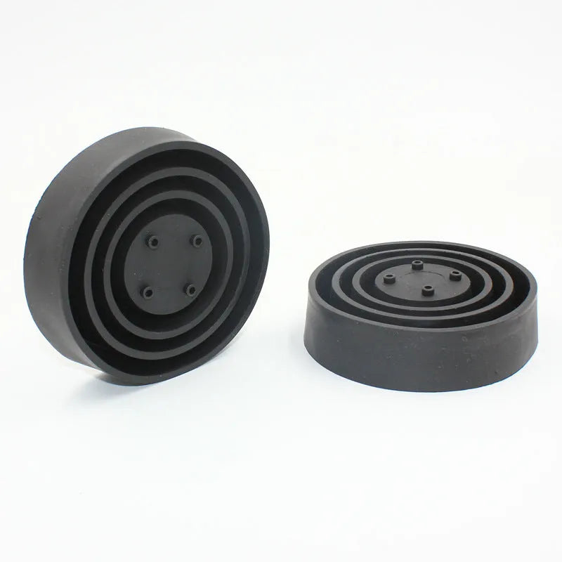 Car headlight silicone dust cover shown in Type A closed and Type B open styles.