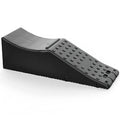 Black waterproof car seat protector pad with dimensions 55cm by 44cm