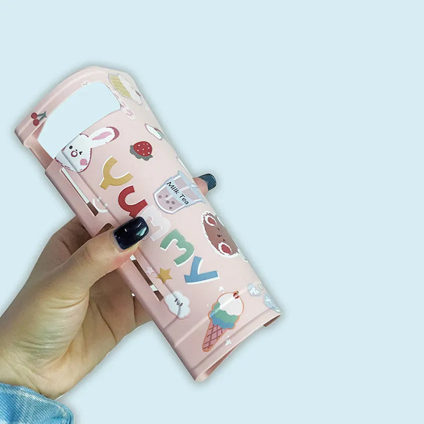 Nintendo Switch silicone protection shell in colourful designs showing split-type construction