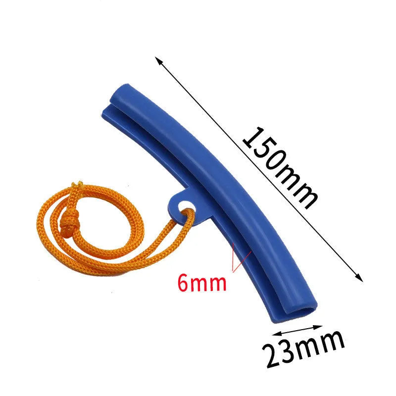 15cm polyurethane wheel hub protective sleeve in yellow, orange, blue, and red colour options.