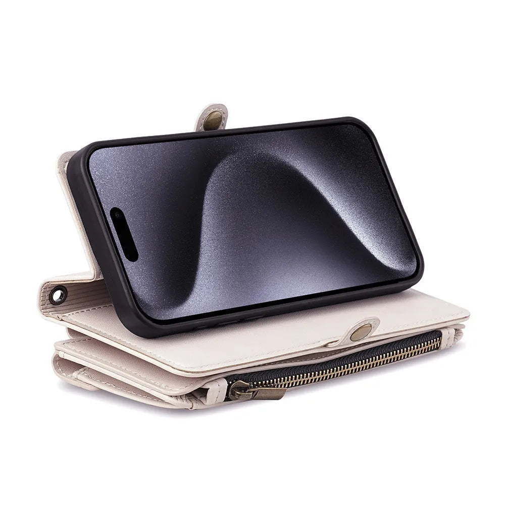 Hand rope mobile phone case TPU PU anti-fall all-inclusive glass black colour with rope
