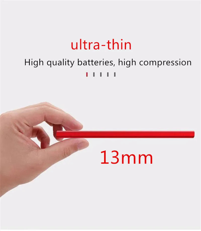 Ultra-thin 20000mAh digital display power bank for smartphones tablets black colour