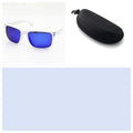 Men's sports sunglasses with polarised TAC lenses, UV400 protection, plastic frame, available in eight colours