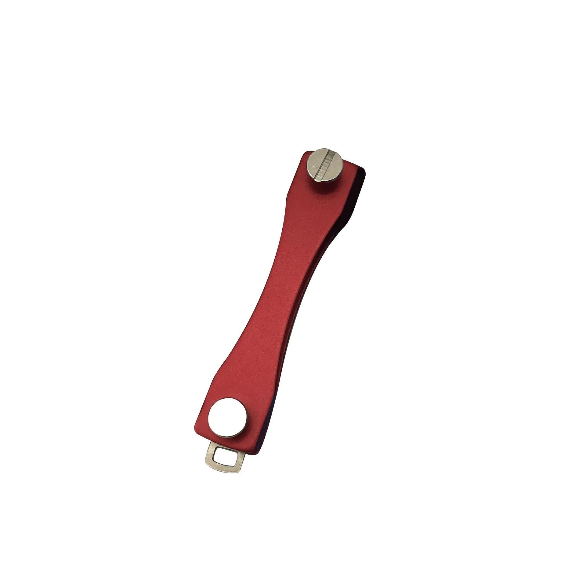 KEY SMART aluminium alloy metal key clip in Black, 8.8cm long, holding multiple keys