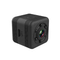 SQ29 black waterproof sports camera with MicroUSB port for extended outdoor recording.