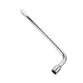 L-shaped single-size 19mm socket wrench tool made from CR-V steel.