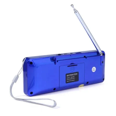 Hot L-288AMBT portable Bluetooth speaker with AM/FM radio and LCD screen in multiple colour options