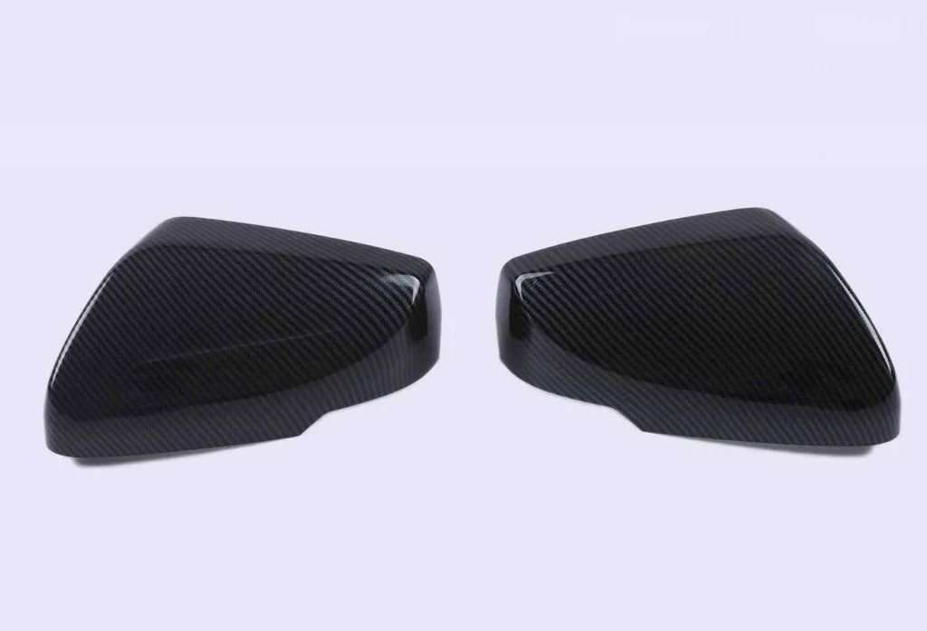 Carbon fibre pattern ABS rearview mirror cover for Cadillac CT5 and CT6 models