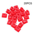 Plastic snap buckles for BMW door walnut interior trim panel replacement clips
