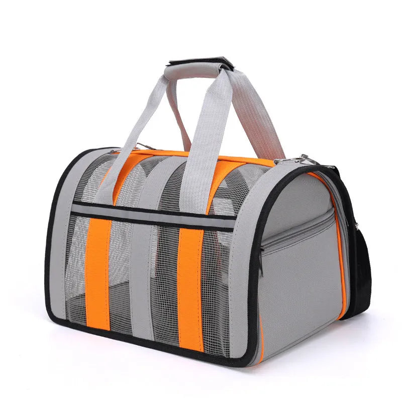 Outdoor portable cat bag in Oxford fabric with multiple colour options and three sizes