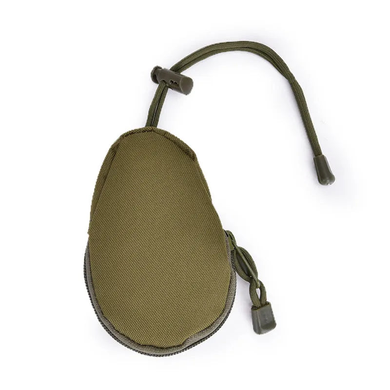 Outdoor sports key organiser bag in Oxford cloth with telescopic rope attached.