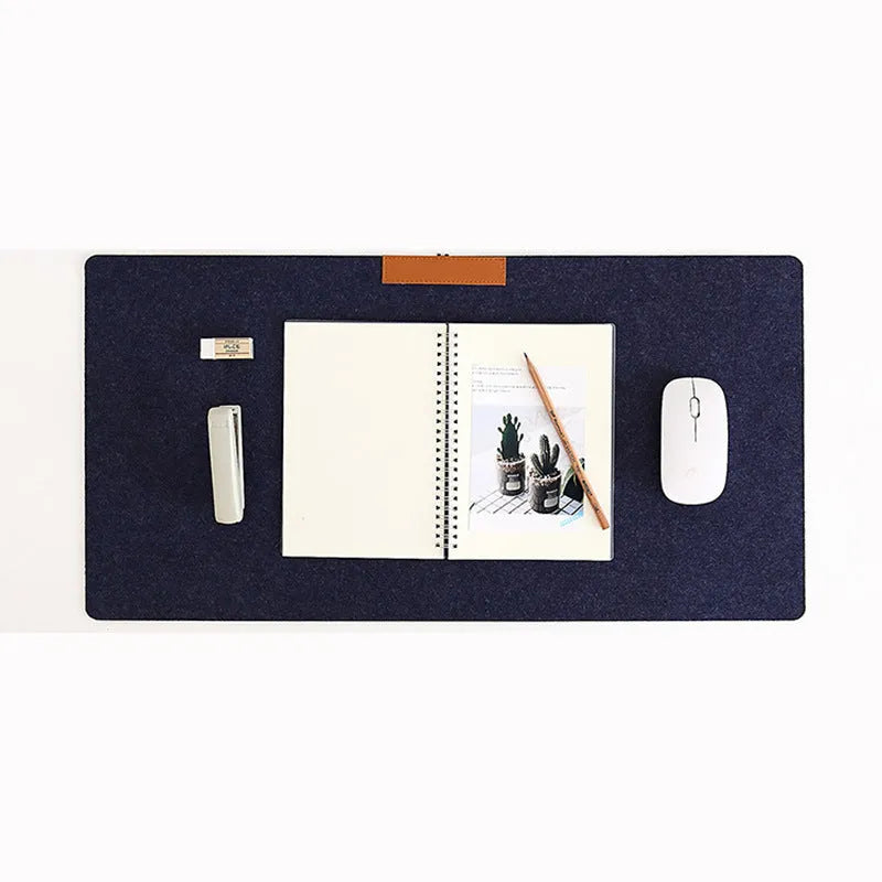 Felt gaming keyboard and mouse pad, single-sided desk mat, available in 30x60cm and 32x70cm