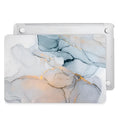 PC hard shell protective case fitted on a MacBook Pro 13 inch showing precise cutouts and smudge resistant finish