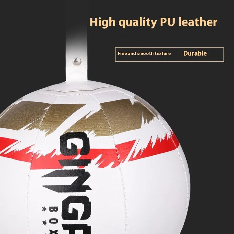 Hanging boxing speed ball training equipment for reaction and dodge practice with PU construction
