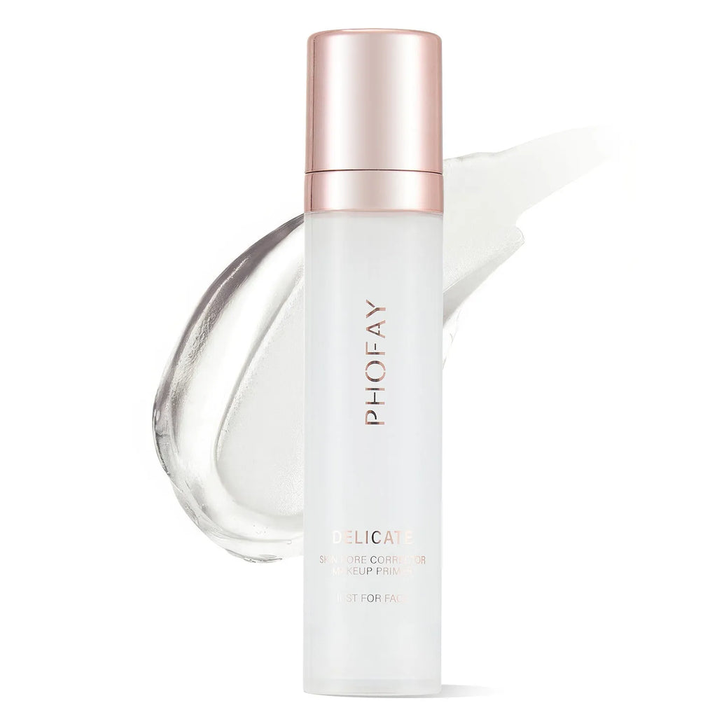 PHOFAY Hydrating Makeup Primer 25ml in a white pump bottle for smooth makeup application