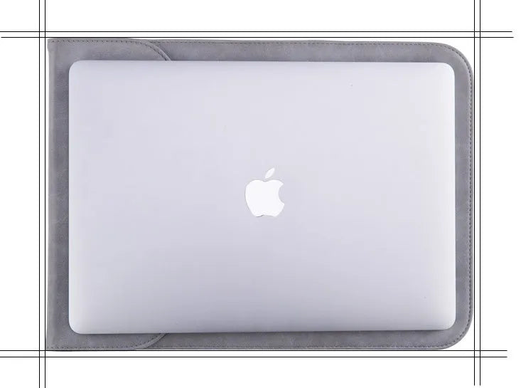 Thin 6mm notebook case sleeve for 13 inch laptop in dark gray colour option