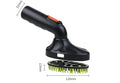 Black pet hair tip brush long handle vacuum accessory with 32mm universal fit
