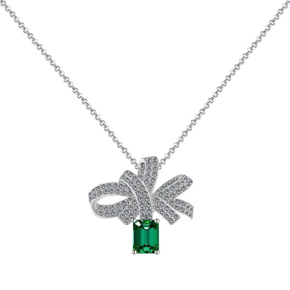 925 sterling silver clavicle necklace for women with cross crown or Roman numeral pendant and platinum colour finish