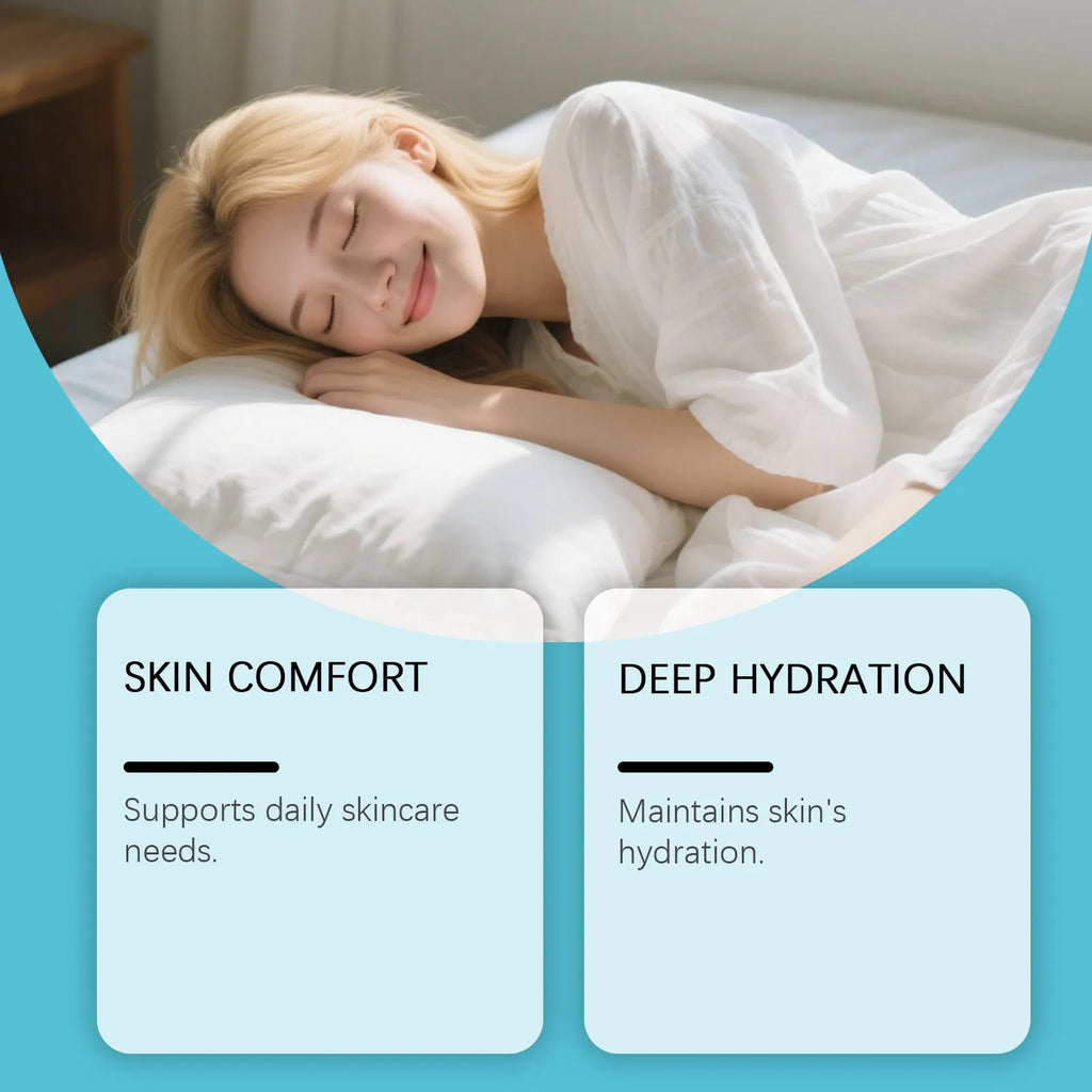 Square 5cm jar of 50g moisturising cream with Shanjinchehua and pyridoxine for body skin.