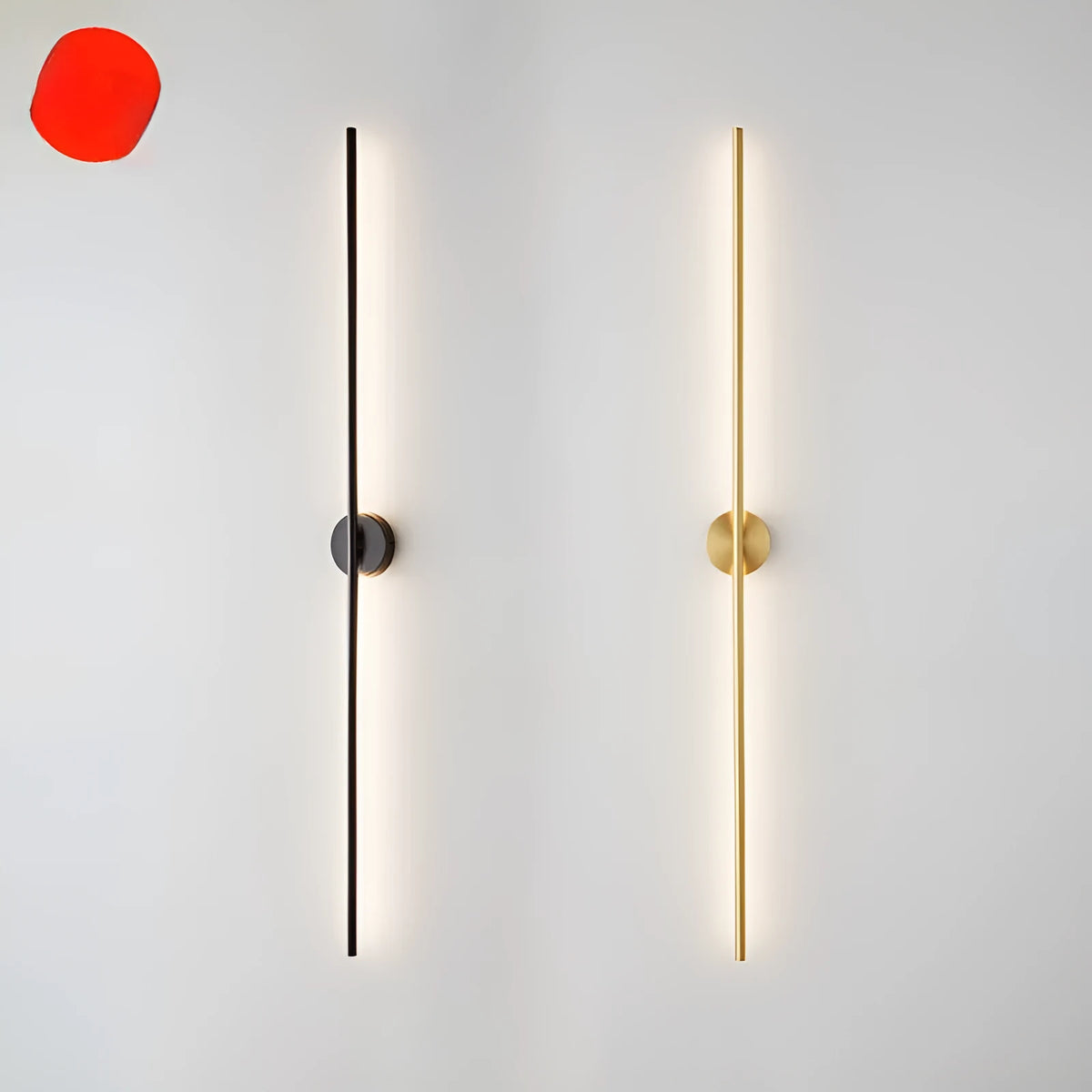 Creative minimalist background wall lamp with acrylic lampshade 220V light luxury style model 6643-B
