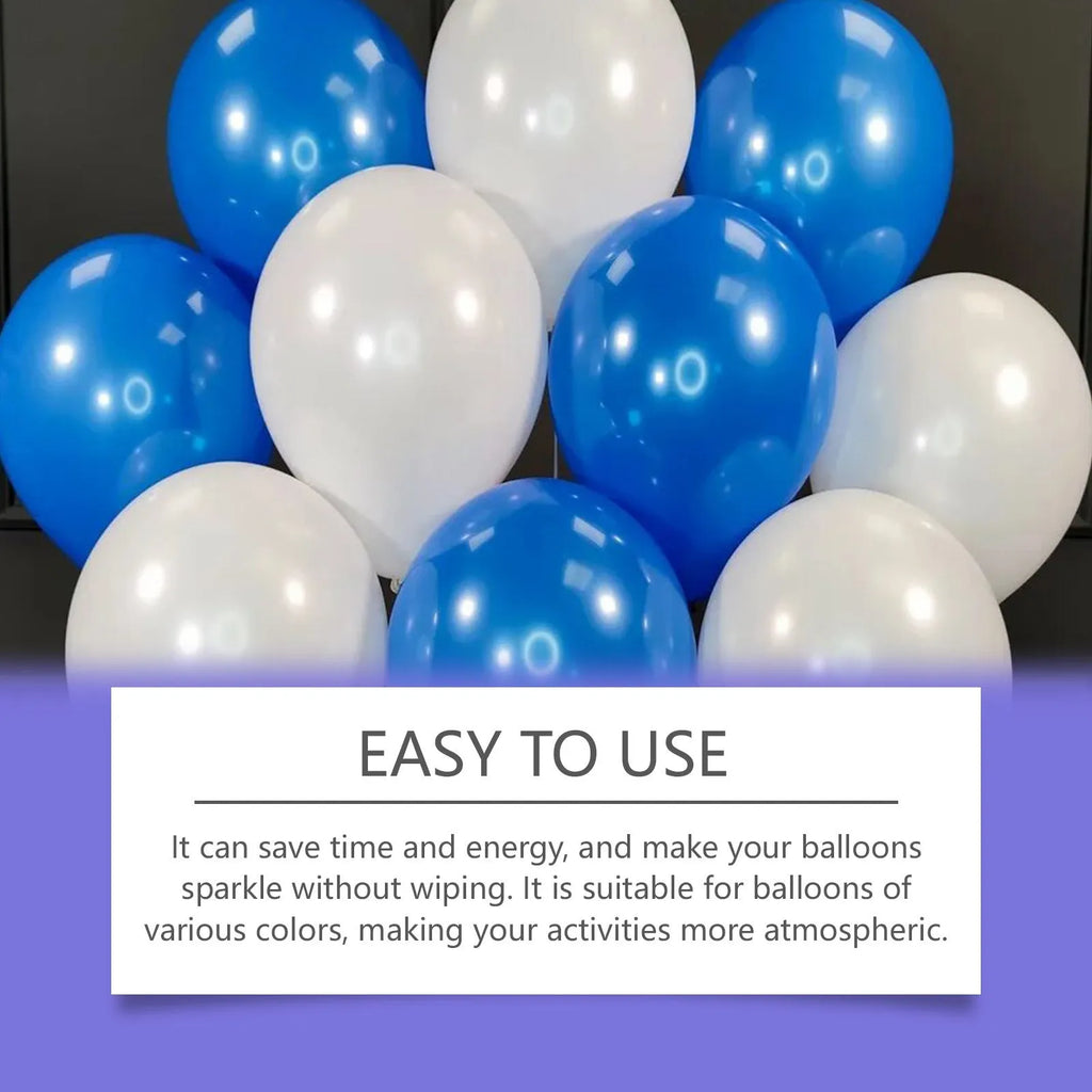 100ml balloon surface texture spray bottle for creating shiny lustre finish on event decorations