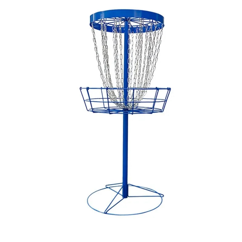Golf chain rack blocking net with iron frame and bag stake in orange colour option