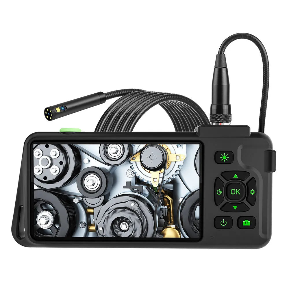 Handheld automotive inspection endoscope with 4.5-inch screen and 1-metre camera cable