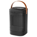 Remote control touch screen portable electric heater with PTC element and digital display.