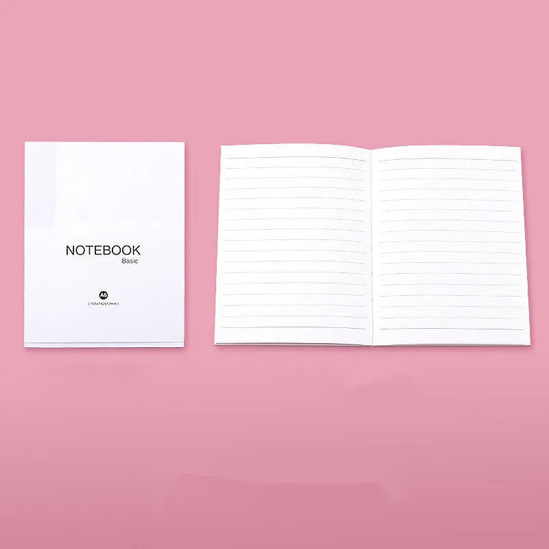 Basic manual refill diary with 80 sheets of 100g Dowling paper in blank, checkered, or line styles