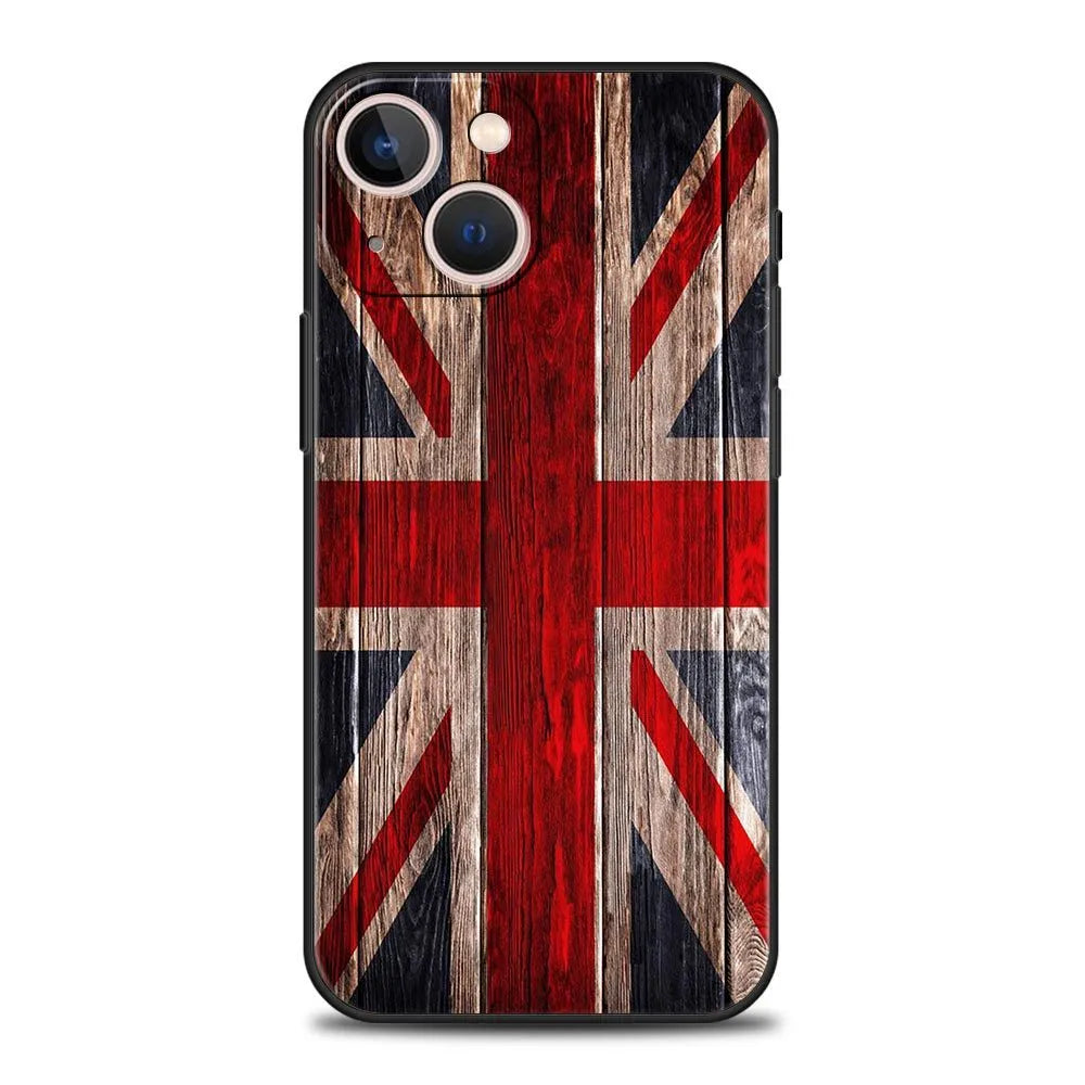 Painted TPU phone case with floral and plant cartoon design for iPhone 13 Pro Max in European style