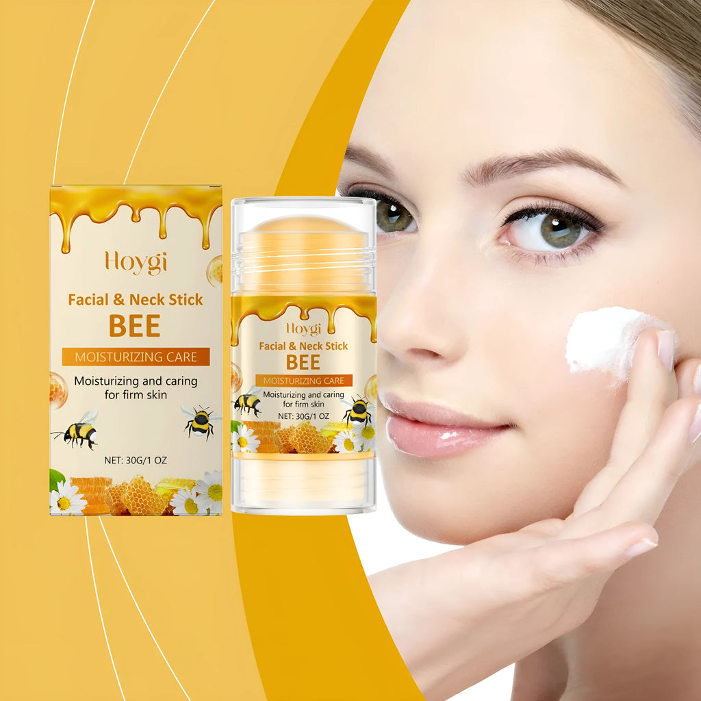 30g moisturising facial essence stick with twist-up applicator containing vitamin E and natural extracts