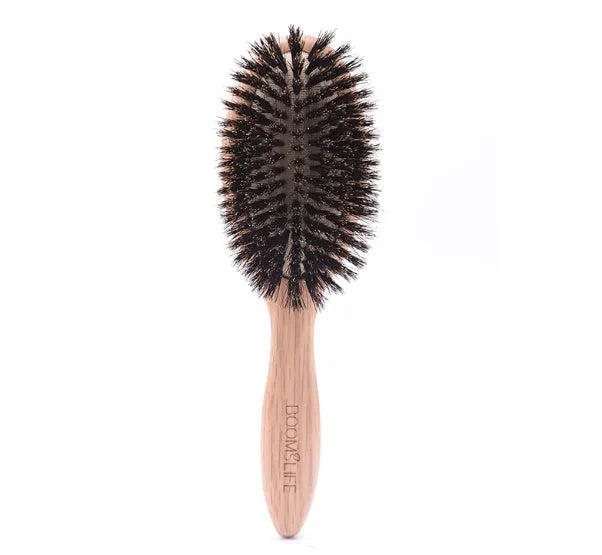 Whole pig hair nanzhu air cushion comb anti-static natural bamboo wooden hairbrush with bristles