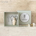 Cartoon angel figurine ornament in modern simple style crafted from resin with plastic components