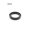 Six-piece motorcycle engine oil seal kit for Suzuki AG100 with rubber seals in various thicknesses