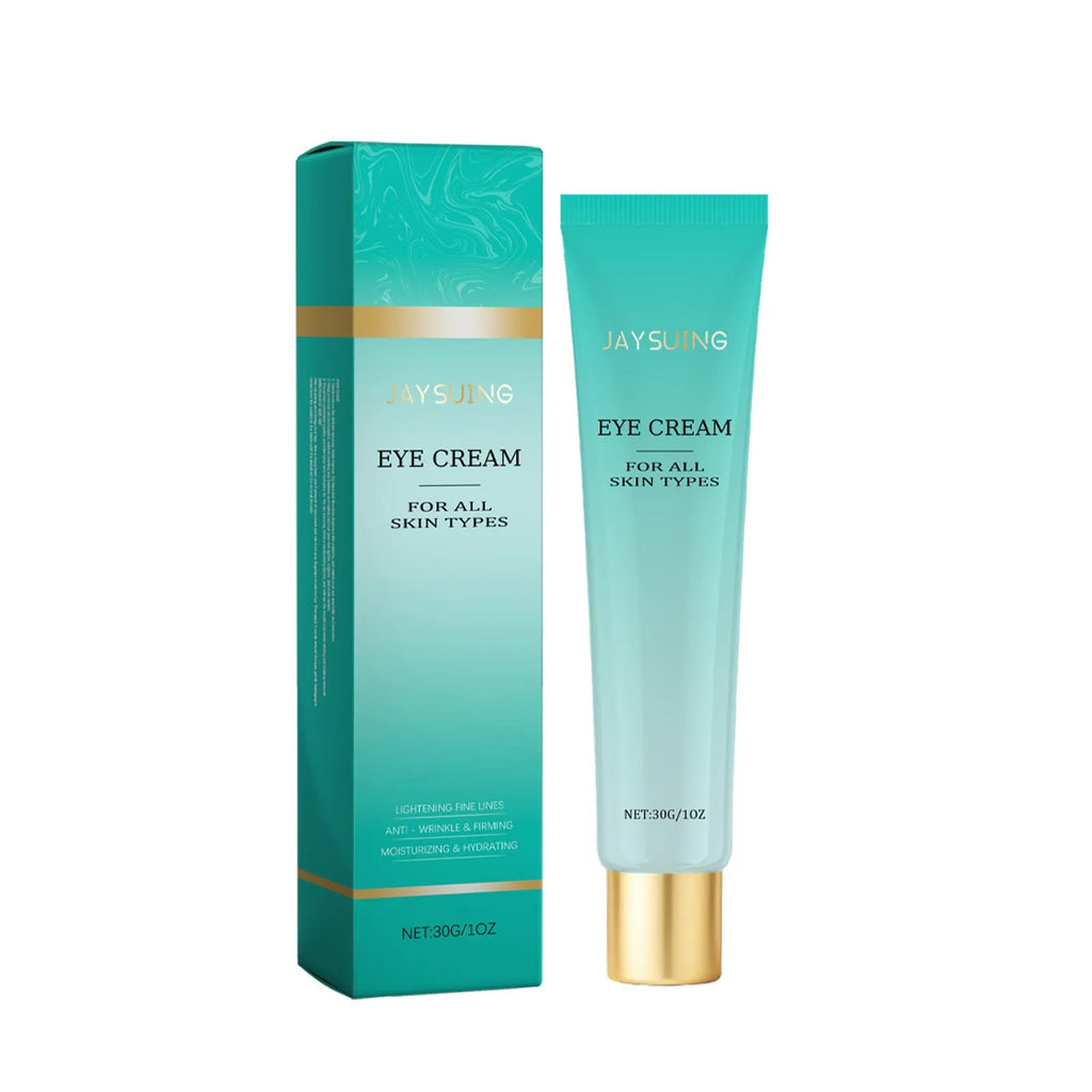 30g tube of retinol anti-ageing eye cream with hyaluronic acid for under-eye treatment